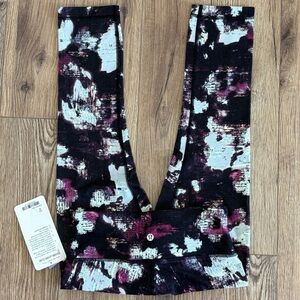 NWT Lululemon Wunder Under Crop III Kara Blossom Leggings Size 6